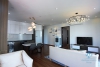 Beautiful and bright apartment for rent in the heart of Tay Ho district, Ha Noi